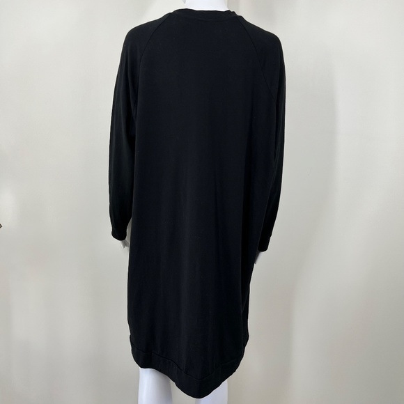 Eileen Fisher Black Long sleeve, Midi, Soft thicker Jersey knit, Pockets, L - Picture 8 of 16